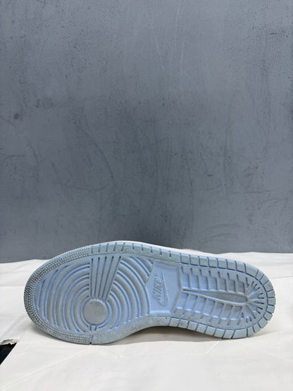 Used Jordan 1 High Zoom Comfort Cool Grey Light Blue 8
