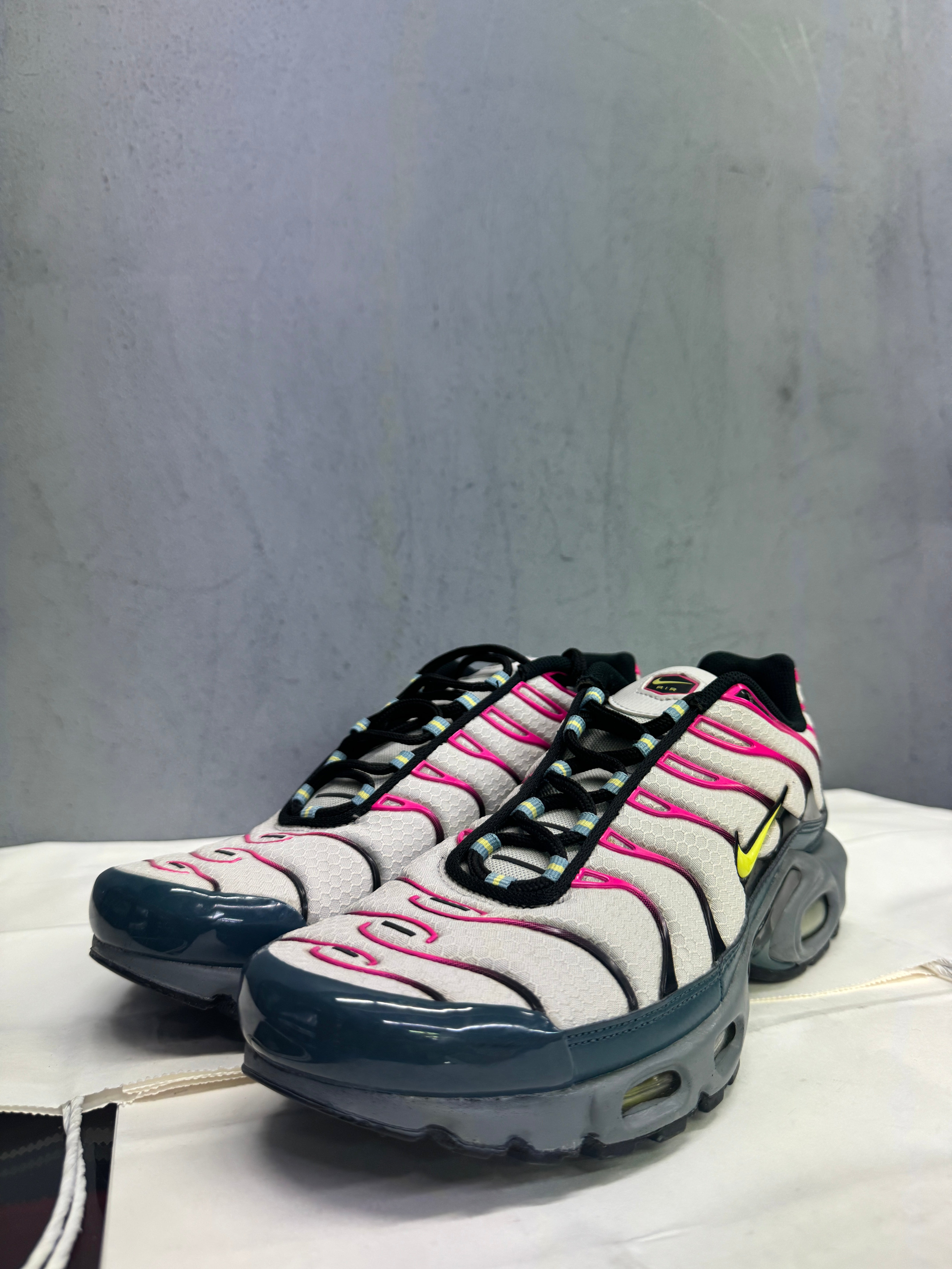 Used Nike Air Max Plus TN 'Light Bone Ash Green Pink Prime'