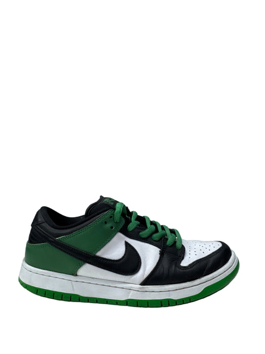 Used SB Dunk Low Classic Green US Men's 9 - Women's 10.5