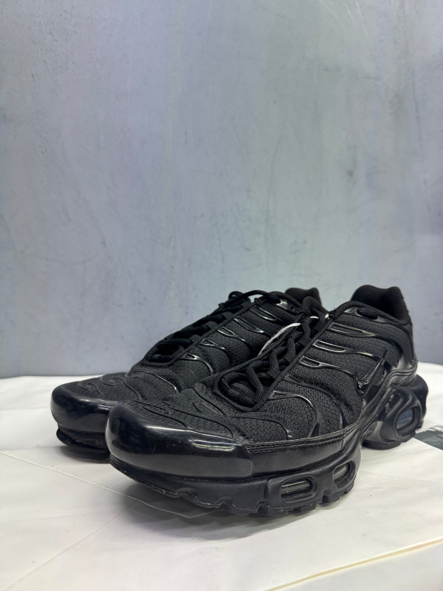 Used Air Max Plus TN Triple Black Multiple Sizes