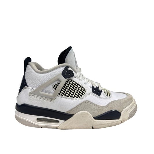 Used Jordan 4 Retro Military Black (GS) 7-y