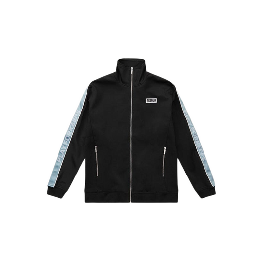 PFK Core Tracksuit Black Blue