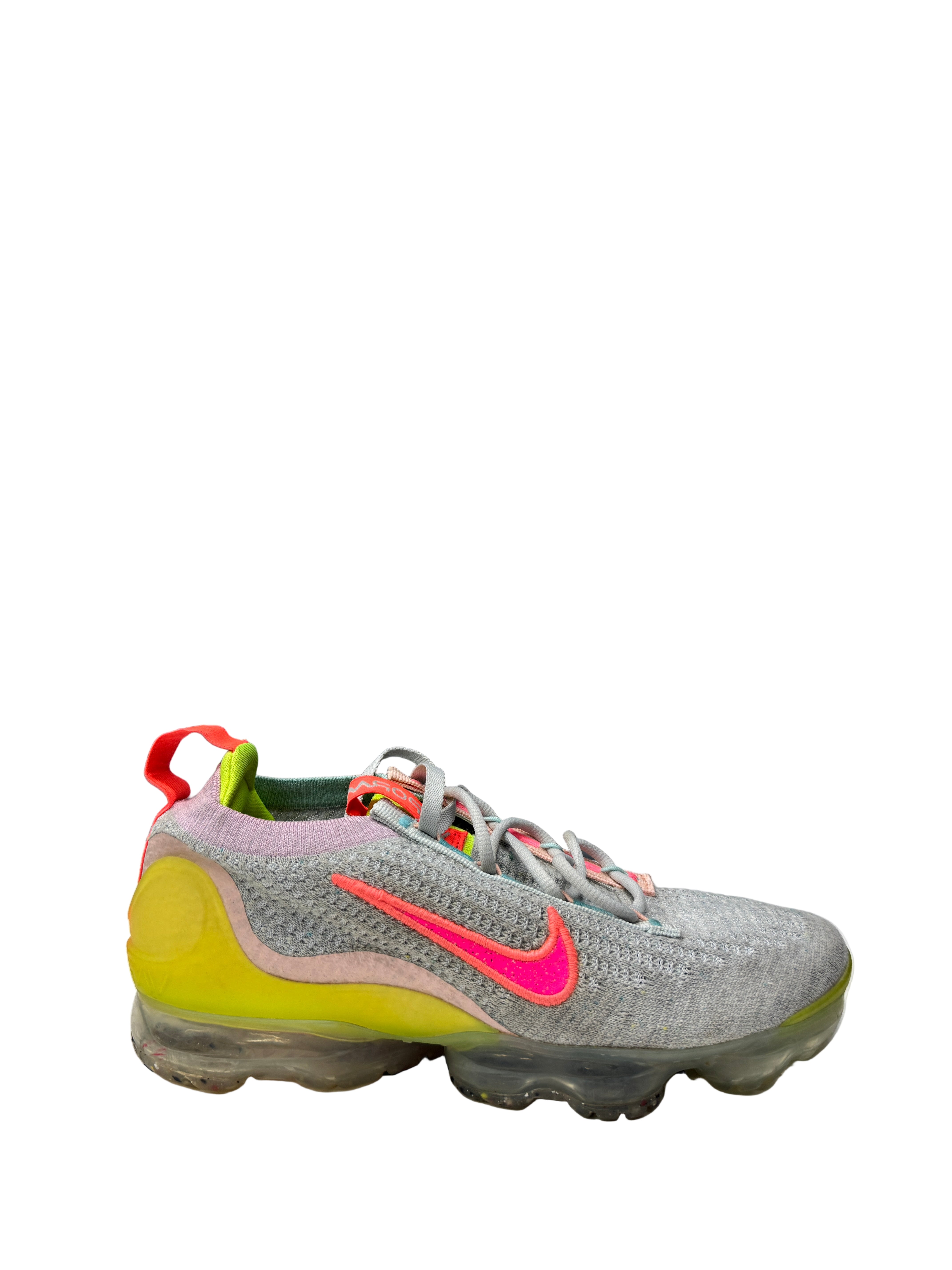 Used Air VaporMax 2021 FK Grey Volt Women's