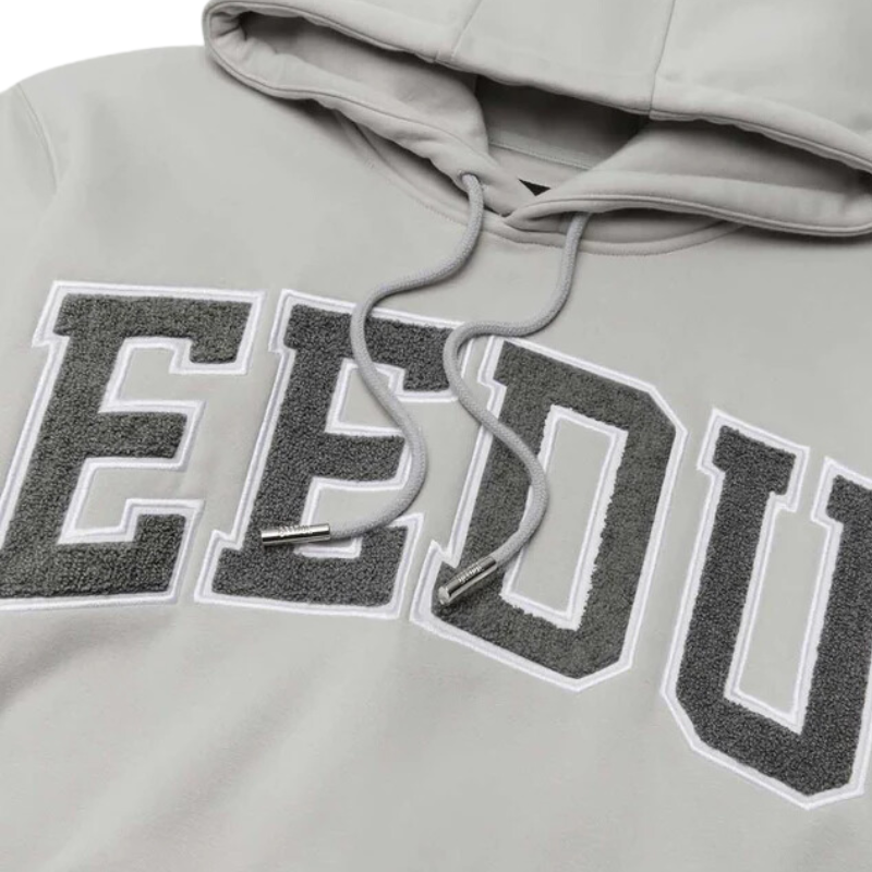 Team Logo Hoodie Grey