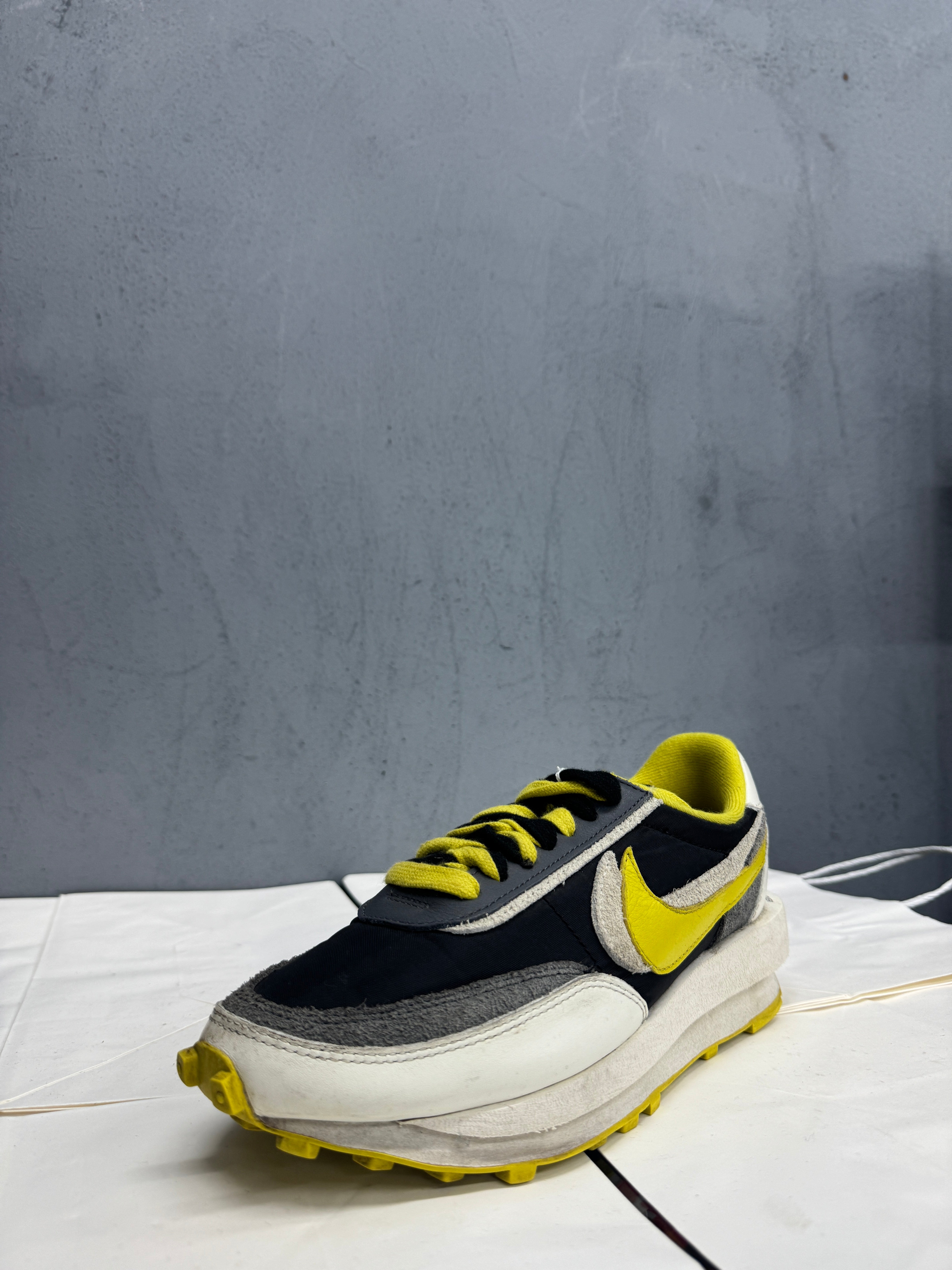 Used Sacai Waffle Black Yellow