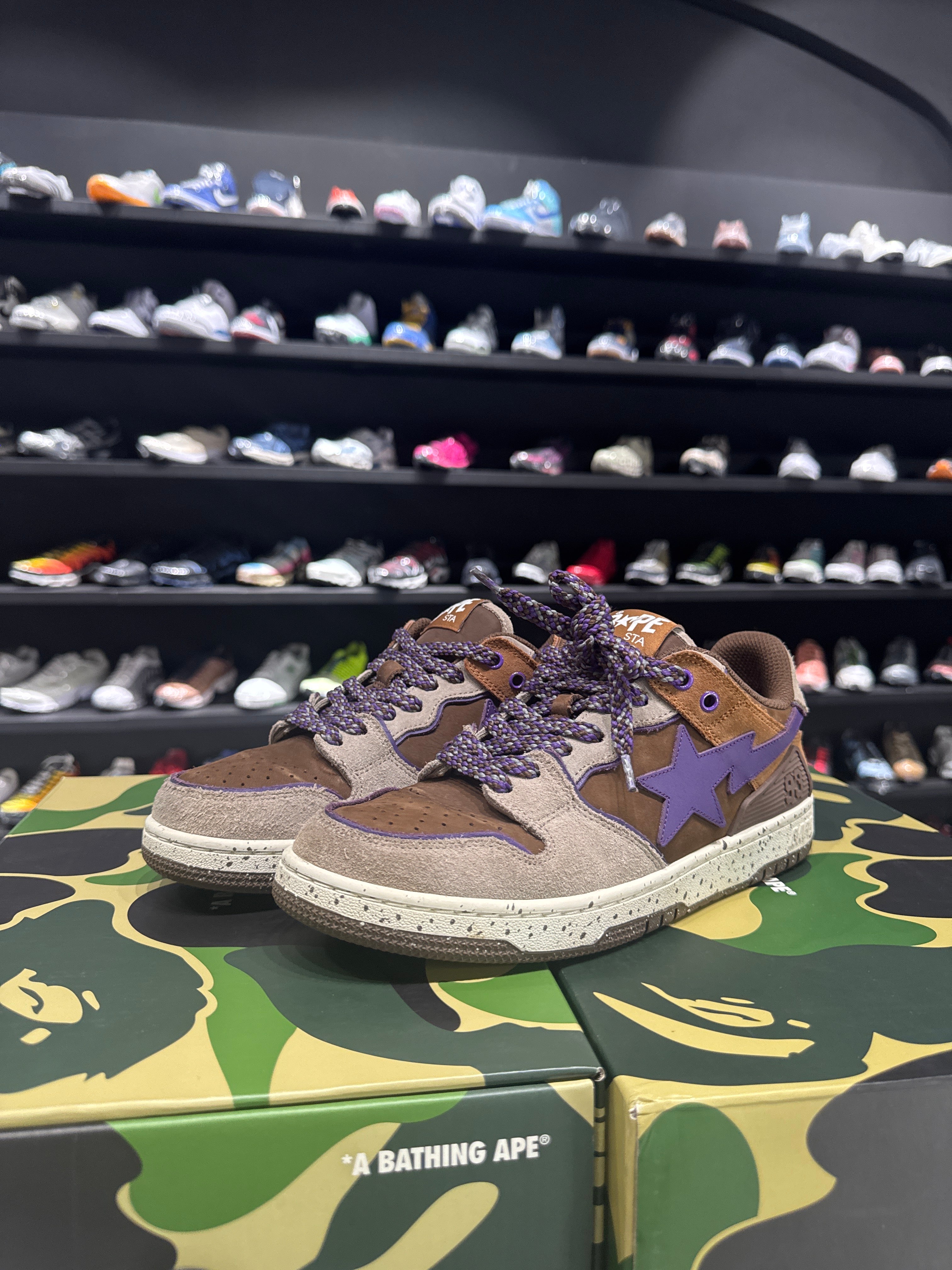 Used BAPE SK8 STA #7 M2