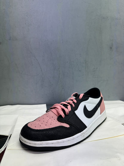 Used Jordan 1 Low Bleached Coral US Men's 10 - Women's 11.5