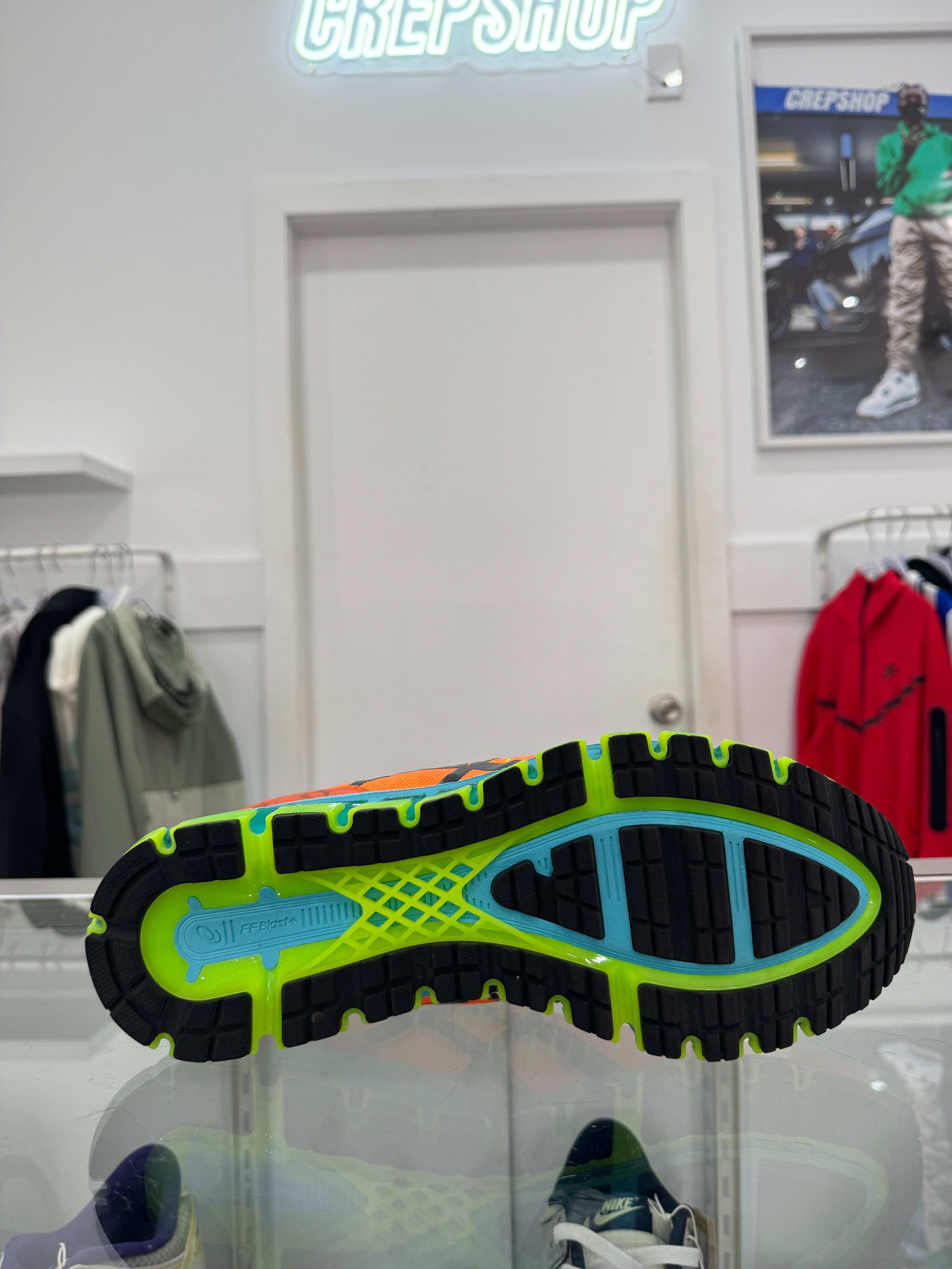 Used ASICS Gel-Quantum 360 Habenero Aquarium