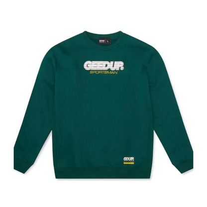 GEEDUP Sportsman Forest Green Crewneck