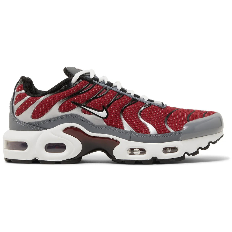 Nike Air Max Plus TN GS 'Team Red Cool Grey'