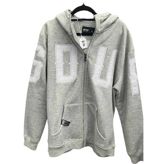 Pre-Owned Geedup PFK Laced Zip Up Jacket 'Grey'