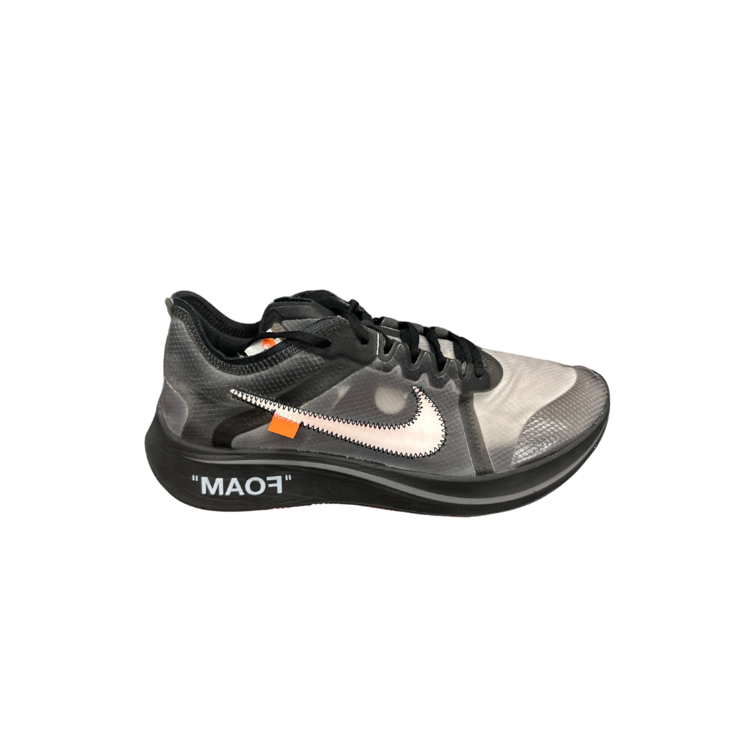 Used Nike Zoom Fly Off White 'Black/Black' 11