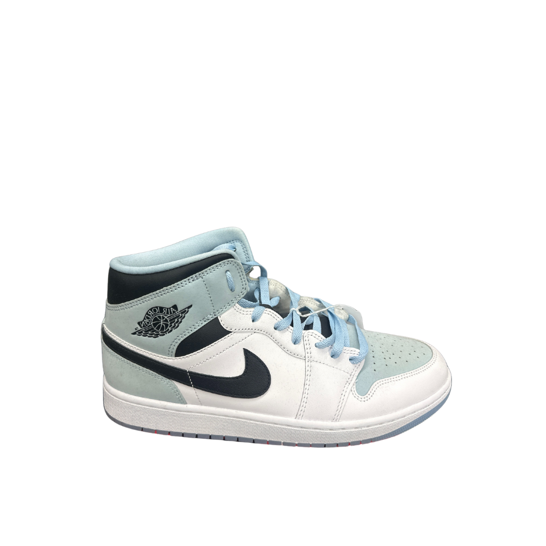 Used "Air Jordan 1 Mid SE 'White Ice Blue" 45669