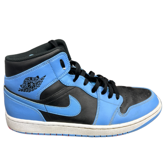 Used Jordan 1 Mid University Blue 10.5