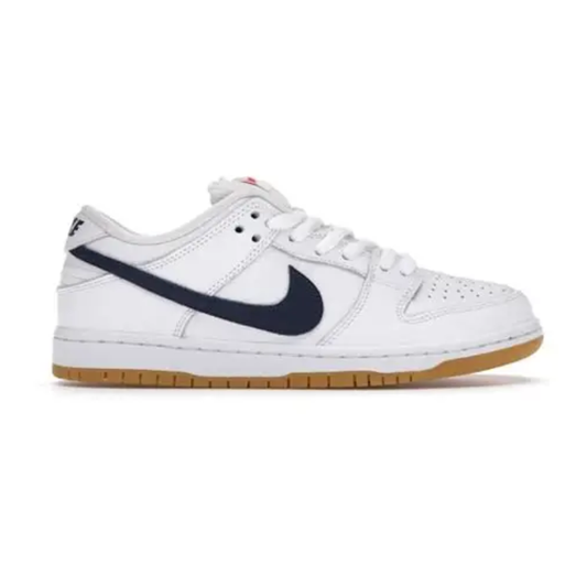 Nike SB Dunk Low Orange Label White Navy