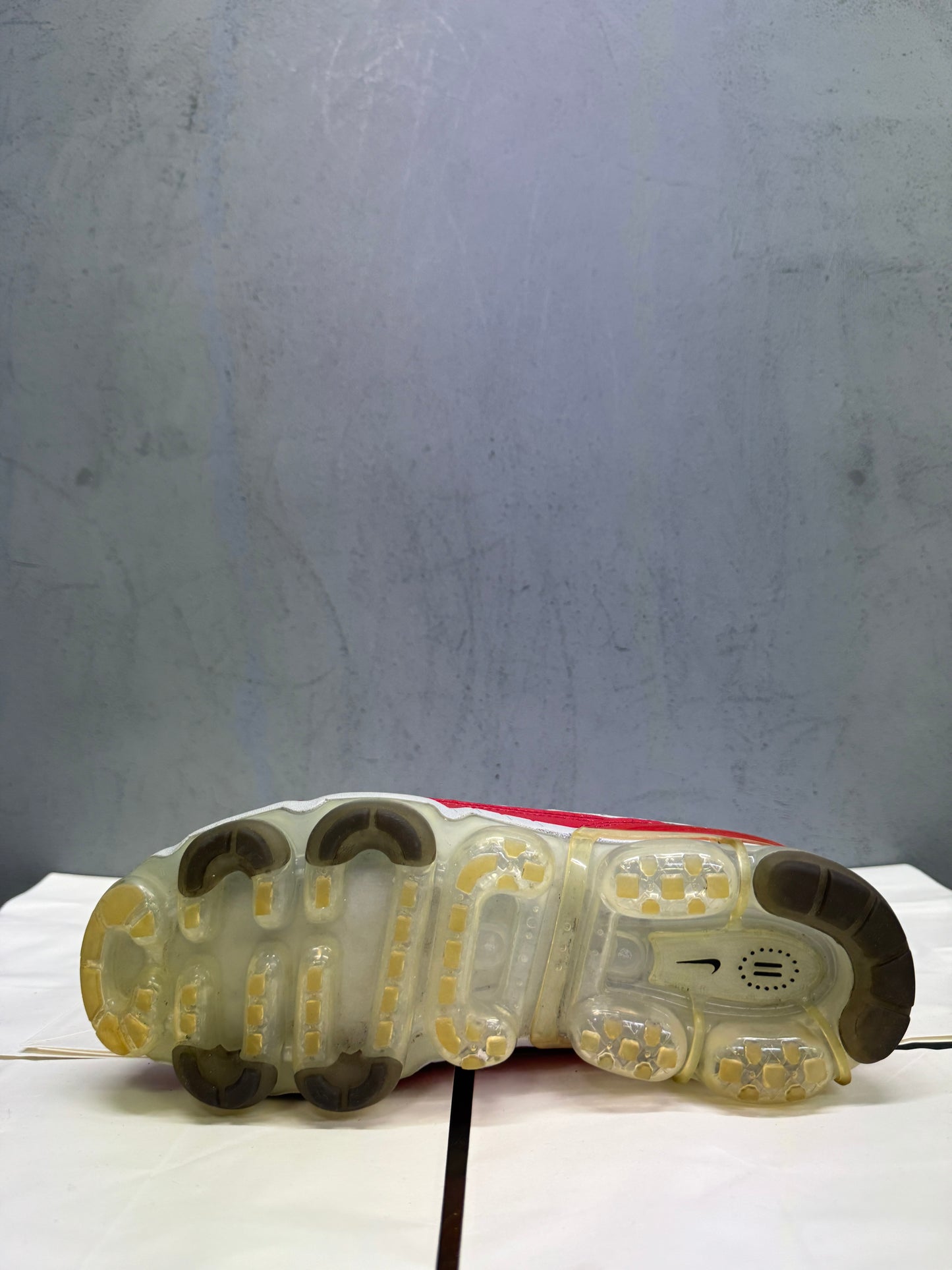 Used Air VaporMax 360 OG Grey Red US Men's 10 - Women's 11.5