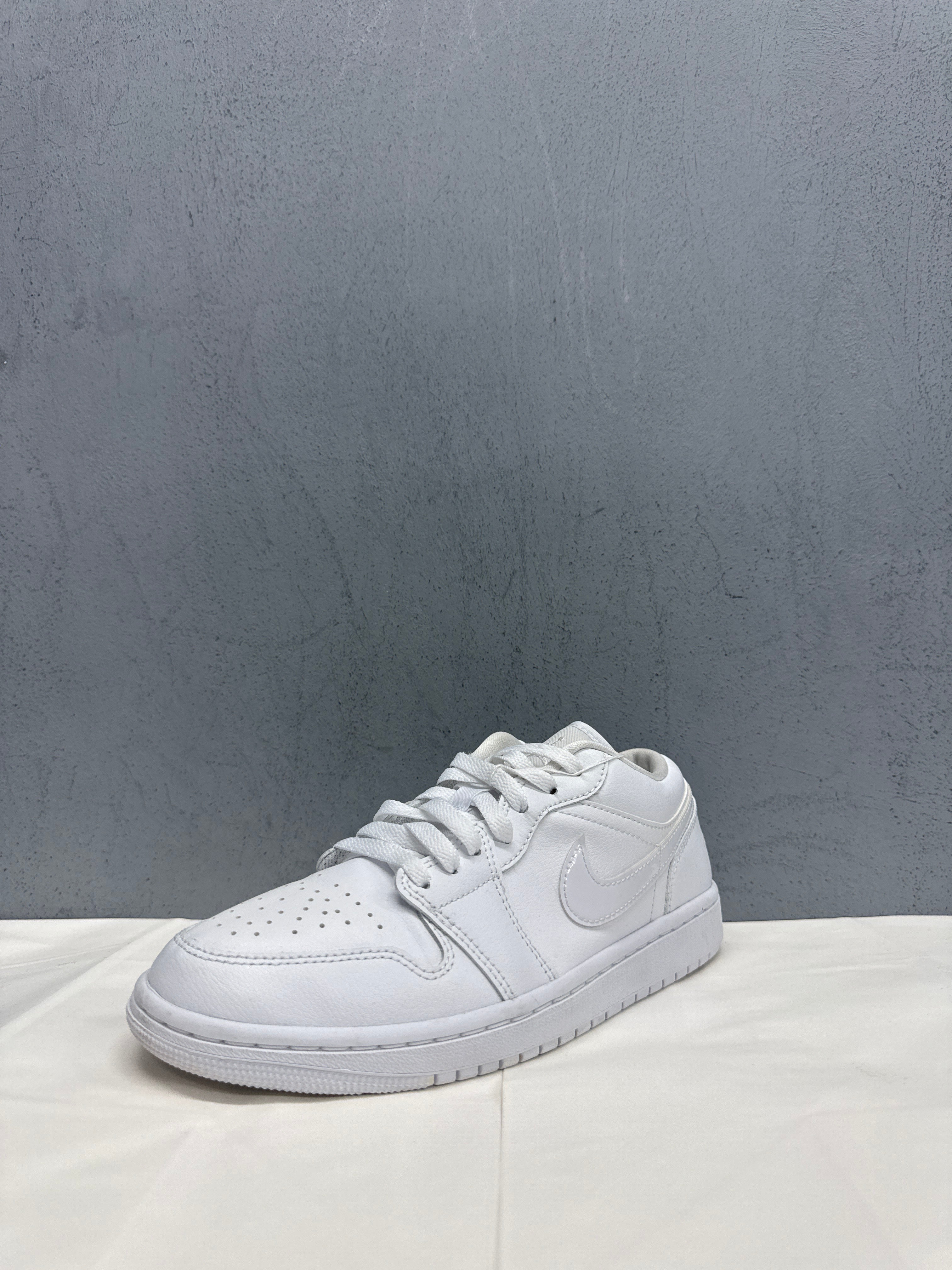 Used Air Jordan 1 Low Triple White Women's