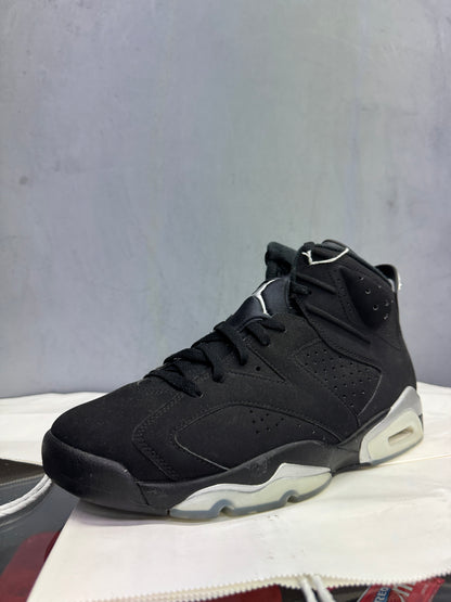 Used Jordan 6 Retro Chrome Mens US Men's 10.5 - Women's 12