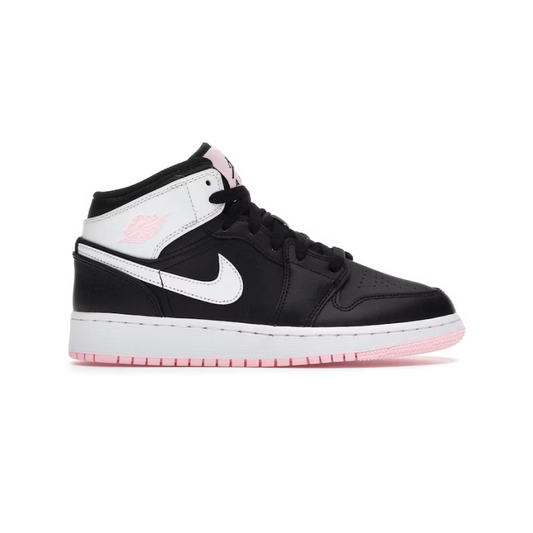 Jordan 1 Mid Arctic Pink Black GS