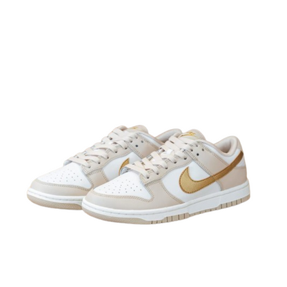 Dunk Low Phantom Metallic Gold Women's