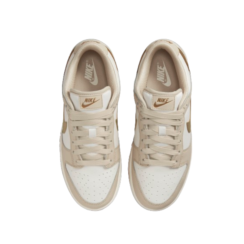 Dunk Low Phantom Metallic Gold Women's