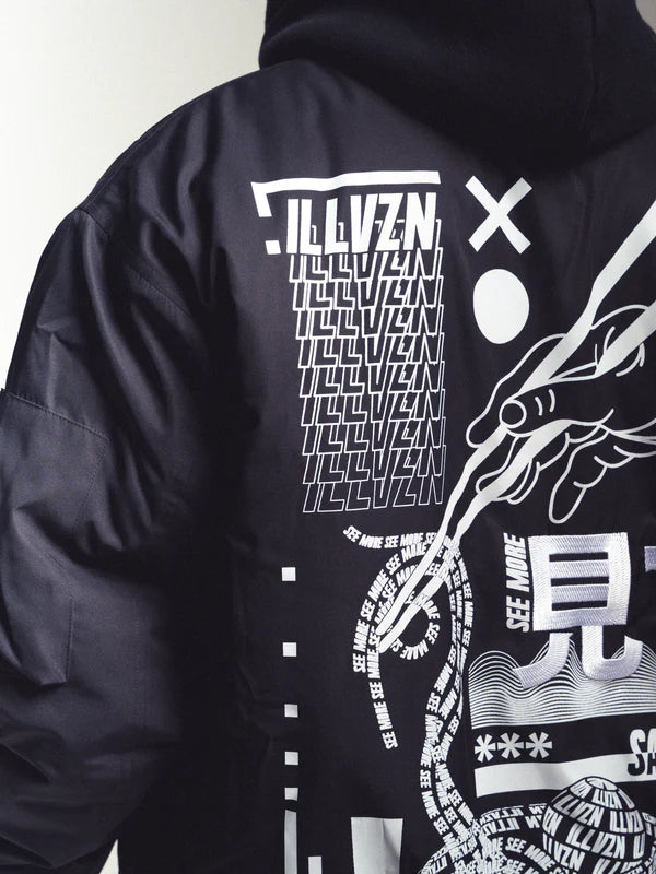 Noodle Bomber Jacket Black