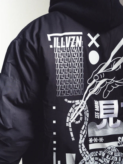 Noodle Bomber Jacket Black