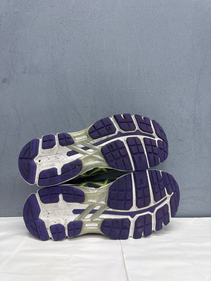 Used GEL-Kayano 21 Silver Purple Womens US Women's 8.5 - Men's 7