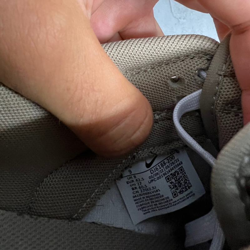 Used  Dunk Low Judge Grey 9