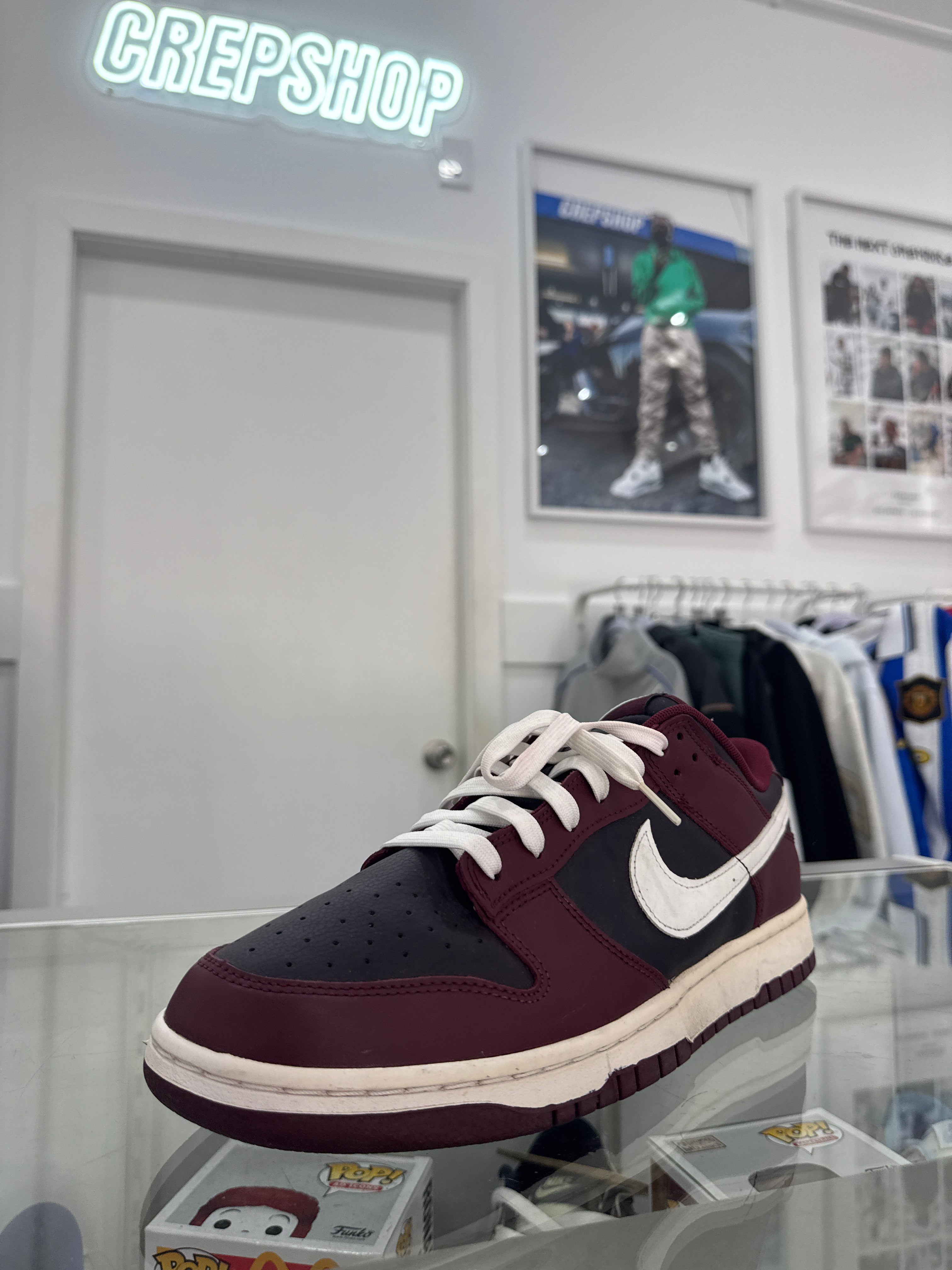 Used Nike Dunk Low 'Maroon/White'