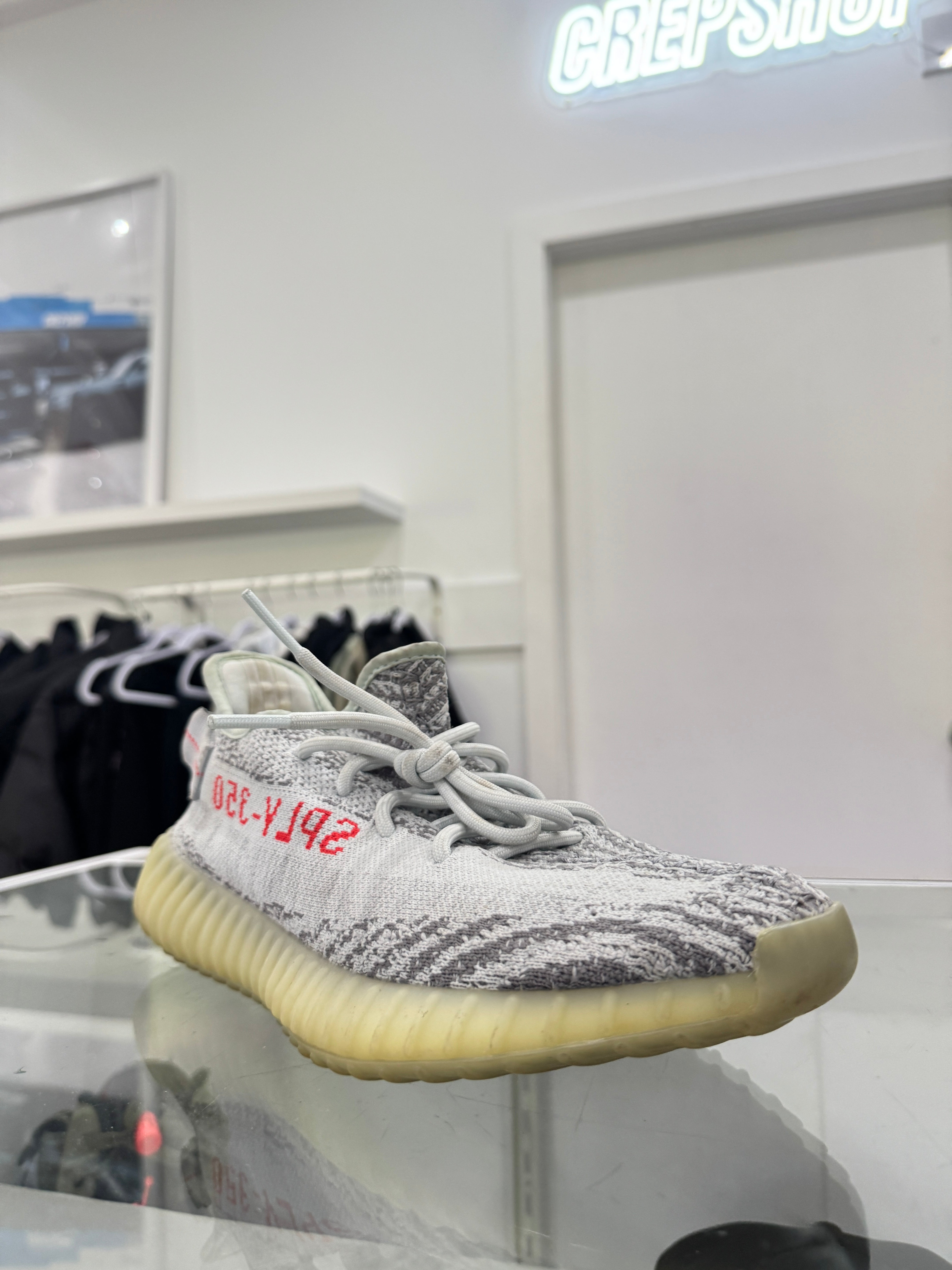 Used Yeezy 350 Blue Tint