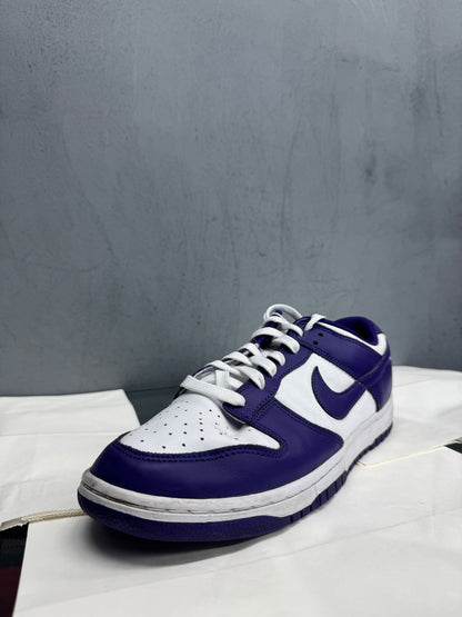 Used Dunk Low Championship Court Purple Multiple Sizes