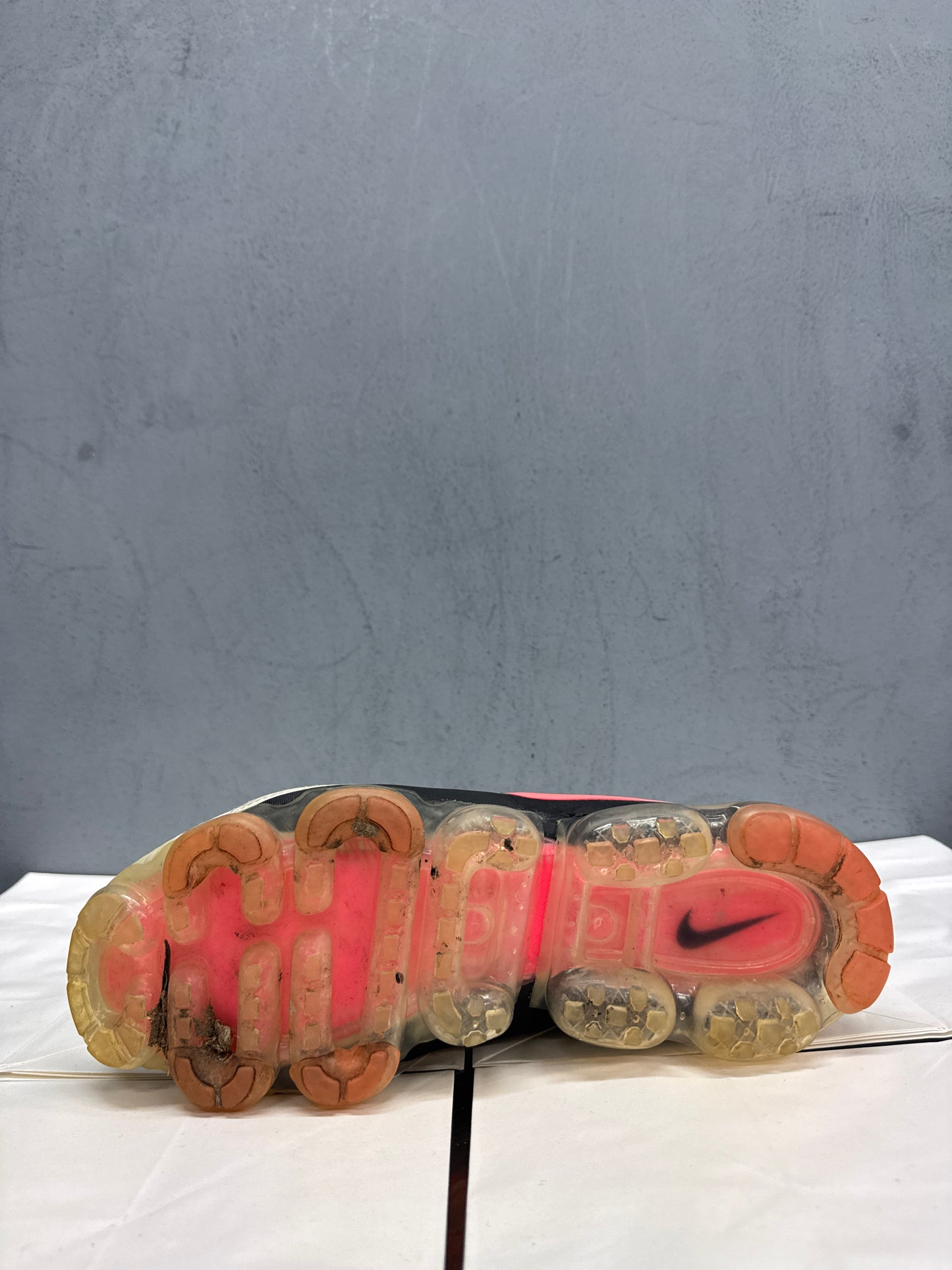 Used Air Vapormax Grey Pink Black US Men's 10 - Women's 11.5