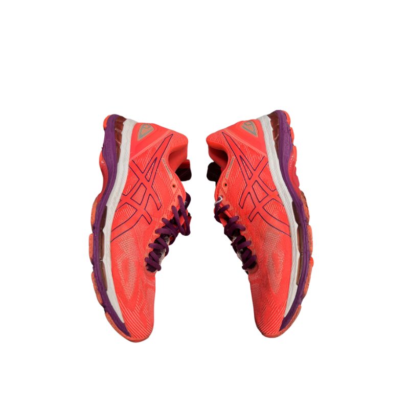 Used GEL-Nimbus 19 Coral Purple Women's US Women's 12 - Men's 10.5