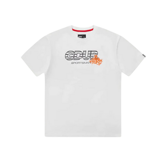 Geedup PFK T Shirt 'White/Orange'