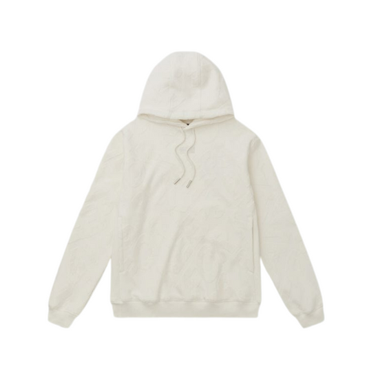 Geedup PFK Monogram Hoodie 'Cream/Charcoal'