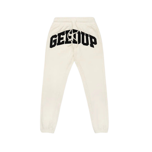 Geedup Team Logo Trackpants 'Cream/Black'