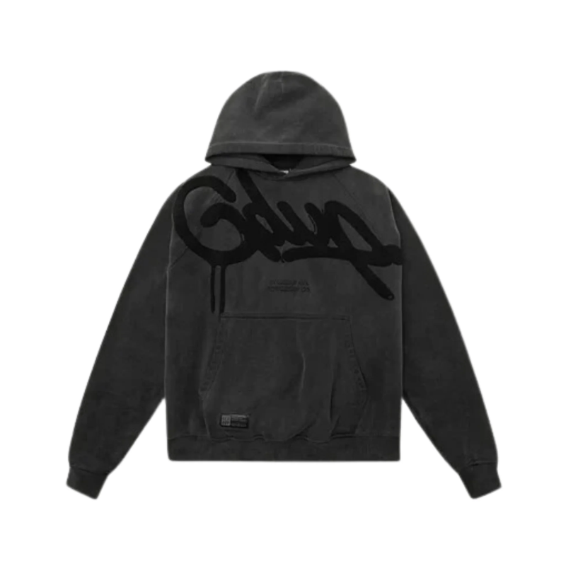 Geedup Handstyle Hoodie 'Washed Black'