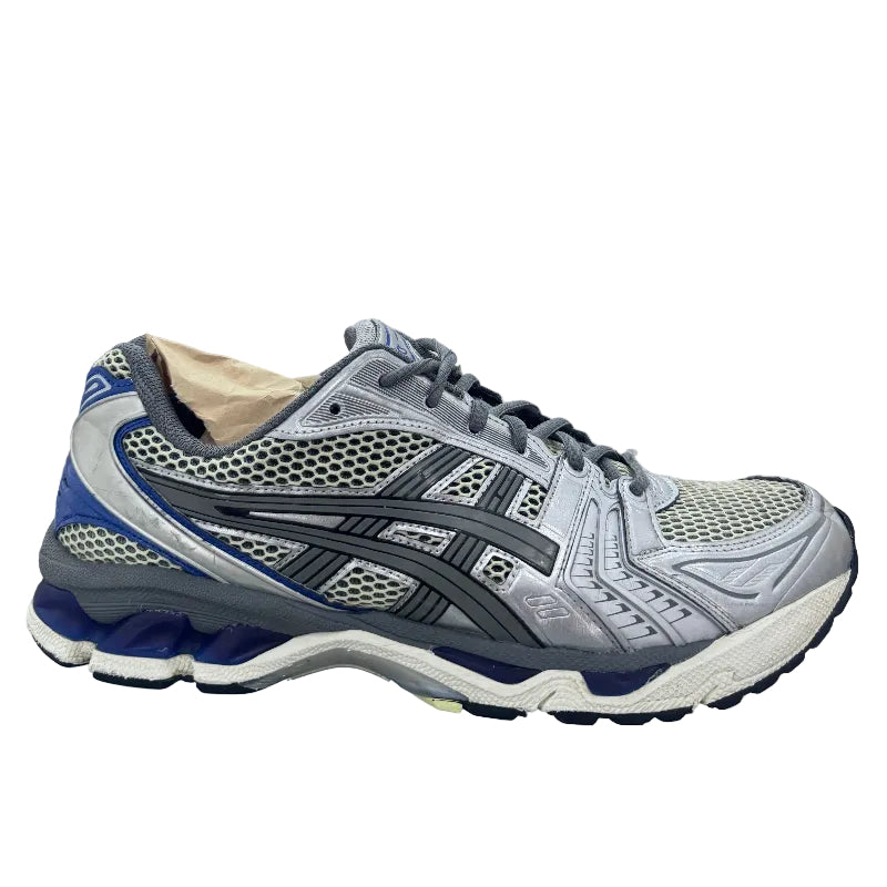Used ASICS GEL-Kayano 14 Soft Yellow Blue