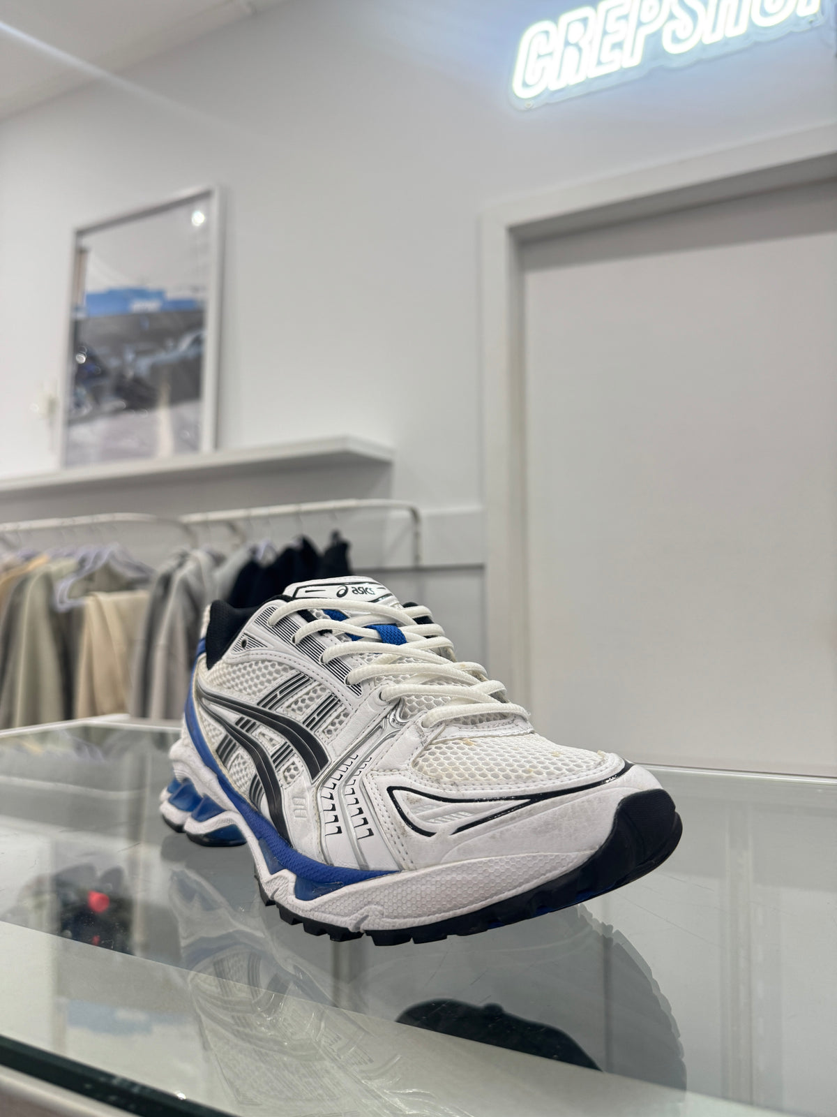 Used ASICS GEL-Kayano 14 Tuna Blue