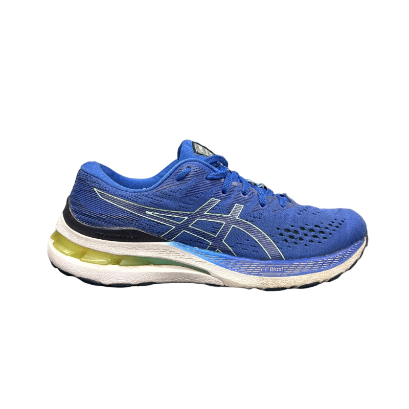 Used GEL-Kayano 28 Blue White Women's