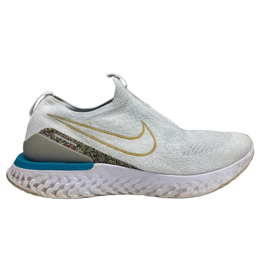 Used Phantom React FK1 White Blue US Men's 12 - Women's 13.5