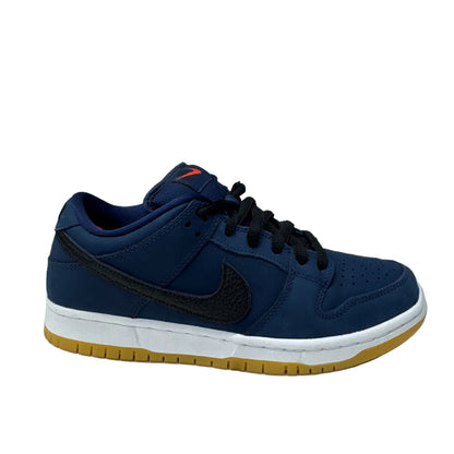 Used SB Dunk Low Navy Black Gum US Men's 7 - Women's 8.5