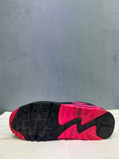Used Air Max 90 Black pink US Men's 11 - Women's 12.5