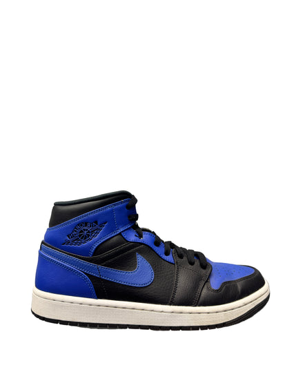 Used Jordan 1 Mid Hyper Royal Multiple Sizes