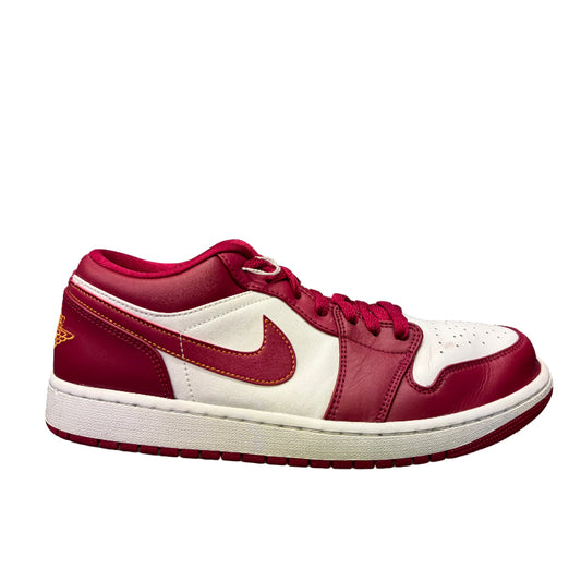 Used Jordan 1 Low Cardinal Red US Men's 11 - Women's 12.5