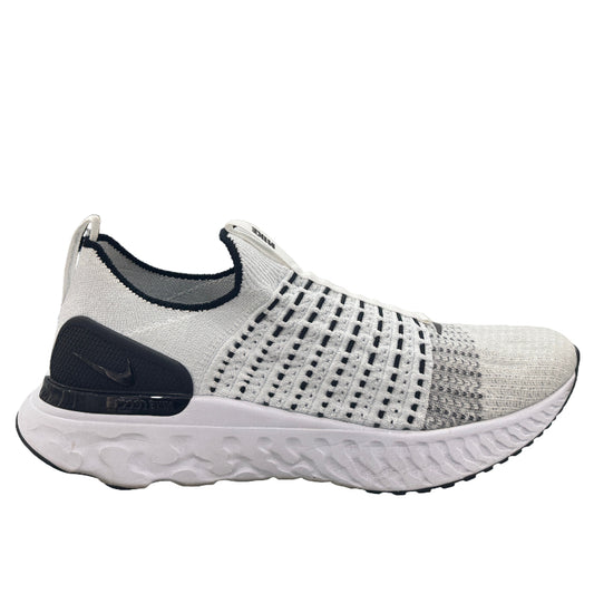 Used React Phantom Run Flyknit 2 White Black Mens Multiple Sizes