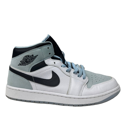 Used Air Jordan 1 Mid Ice Blues US Men's 11 - Women's 12.5