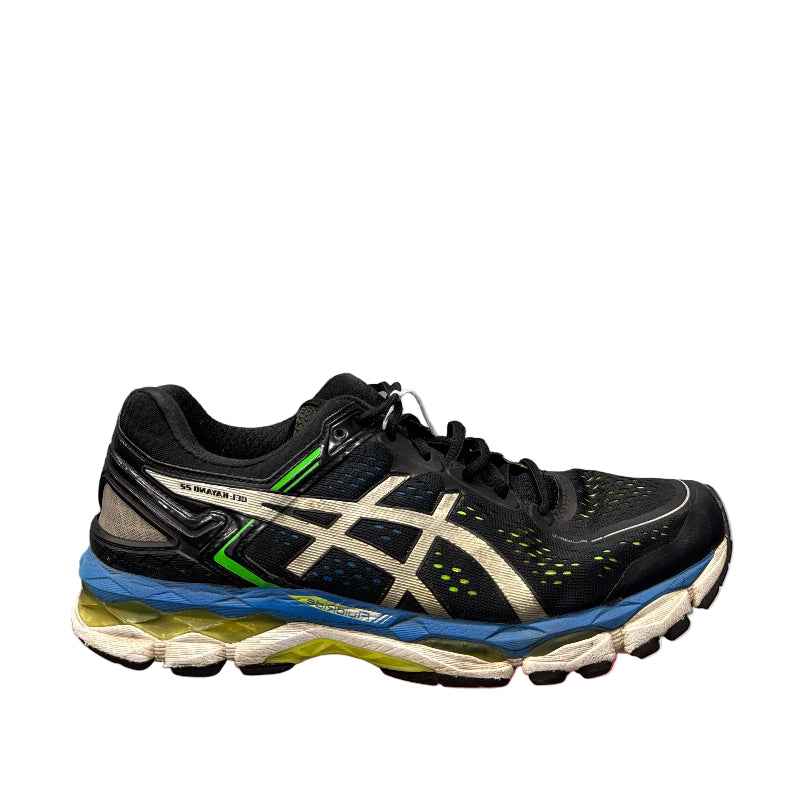 Used GEL-Kayano 22 Black Blue Green