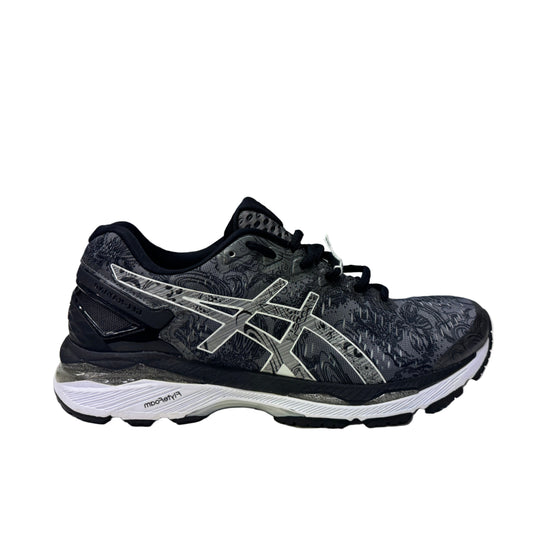 Used GEL-Kayano 23 Black Silver US Men's 8.5 - Women's 10